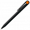 Ручка шариковая Prodir DS1 TMM Dot, черная с оранжевым с логотипом в Самаре заказать по выгодной цене в кибермаркете AvroraStore