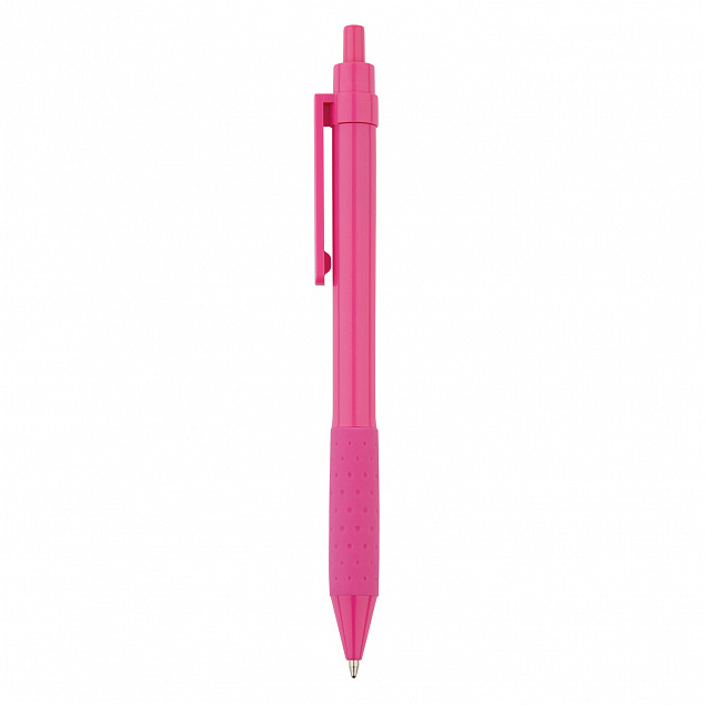 Ручка X2, розовый с логотипом в Самаре заказать по выгодной цене в кибермаркете AvroraStore