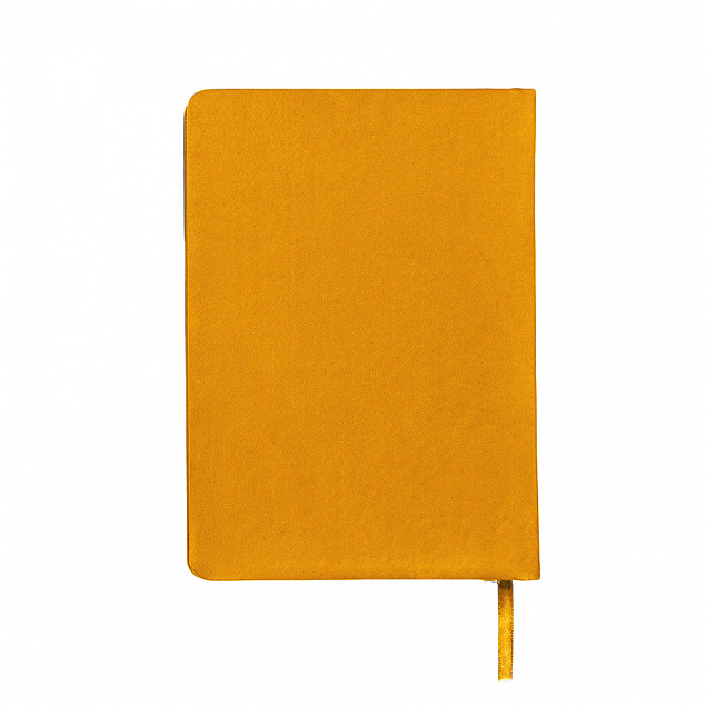 Ежедневник недатированный Duncan, А5,  оранжевый, белый блок с логотипом в Самаре заказать по выгодной цене в кибермаркете AvroraStore