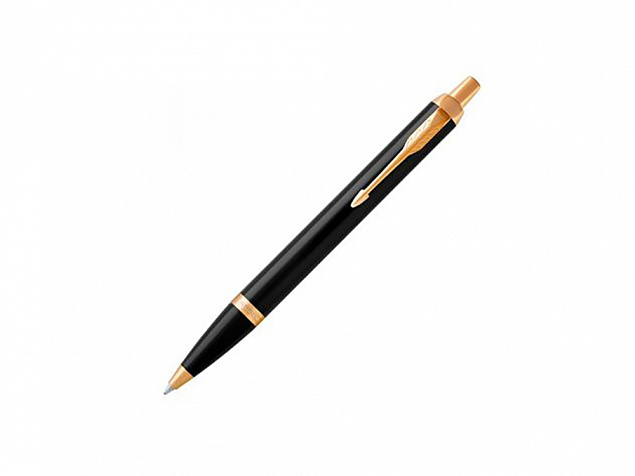 Ручка Parker шариковая «IM Core Black GT» с логотипом в Самаре заказать по выгодной цене в кибермаркете AvroraStore