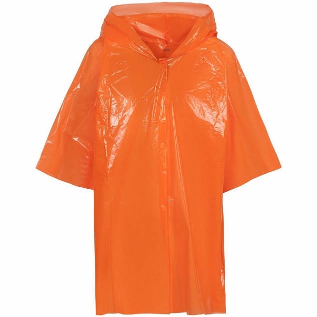 Дождевик-плащ детский BrightWay Kids, оранжевый с логотипом в Самаре заказать по выгодной цене в кибермаркете AvroraStore