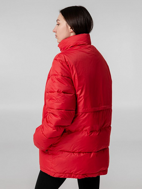 Куртка Unit Hatanga, красная с логотипом в Самаре заказать по выгодной цене в кибермаркете AvroraStore