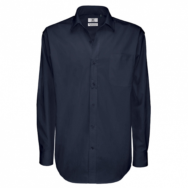 Рубашка мужская с длинным рукавом Sharp LSL/men с логотипом в Самаре заказать по выгодной цене в кибермаркете AvroraStore