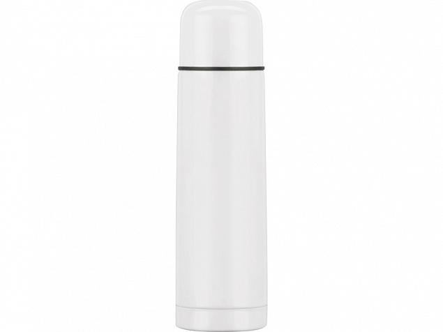Термос Ямал 500мл, белый с логотипом в Самаре заказать по выгодной цене в кибермаркете AvroraStore