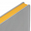Ежедневник Spain Shall, недатированный, серый с желтым с логотипом в Самаре заказать по выгодной цене в кибермаркете AvroraStore