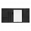 Папка Hugo Boss формата A5, черная с логотипом в Самаре заказать по выгодной цене в кибермаркете AvroraStore
