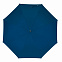 Зонт-трость из стекловолокна JOKER, темно-синий, серебристый с логотипом в Самаре заказать по выгодной цене в кибермаркете AvroraStore