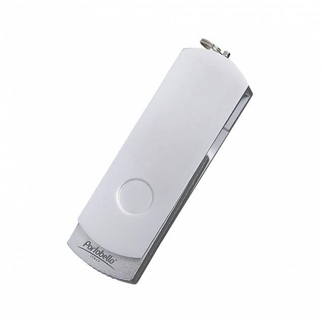 USB Флешка, Elegante, 16 Gb, серебряный, в подарочной упаковке с логотипом в Самаре заказать по выгодной цене в кибермаркете AvroraStore