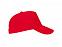 Бейсболка Uranus унисекс, красный с логотипом в Самаре заказать по выгодной цене в кибермаркете AvroraStore