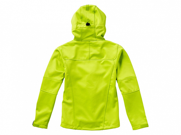 Куртка софтшел Match женская, св.зеленый/серый с логотипом в Самаре заказать по выгодной цене в кибермаркете AvroraStore