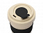 Стакан с пшеничным волокном с силиконовой манжетой и клапаном на крышке, черный с логотипом в Самаре заказать по выгодной цене в кибермаркете AvroraStore