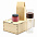 Подарочный набор Ченз, (коричневый) с логотипом в Самаре заказать по выгодной цене в кибермаркете AvroraStore