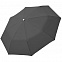 Зонт складной Fiber Alu Light, черный с логотипом в Самаре заказать по выгодной цене в кибермаркете AvroraStore