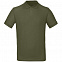 Рубашка поло мужская Inspire, хаки с логотипом в Самаре заказать по выгодной цене в кибермаркете AvroraStore