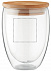 Стакан двустенчатый 350мл с логотипом в Самаре заказать по выгодной цене в кибермаркете AvroraStore