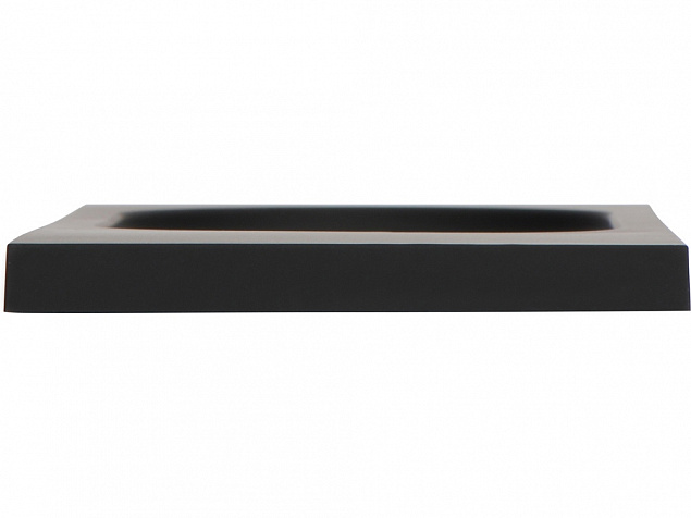 Беспроводное настольное зарядное устройство Glide с подсветкой, soft-touch с логотипом в Самаре заказать по выгодной цене в кибермаркете AvroraStore
