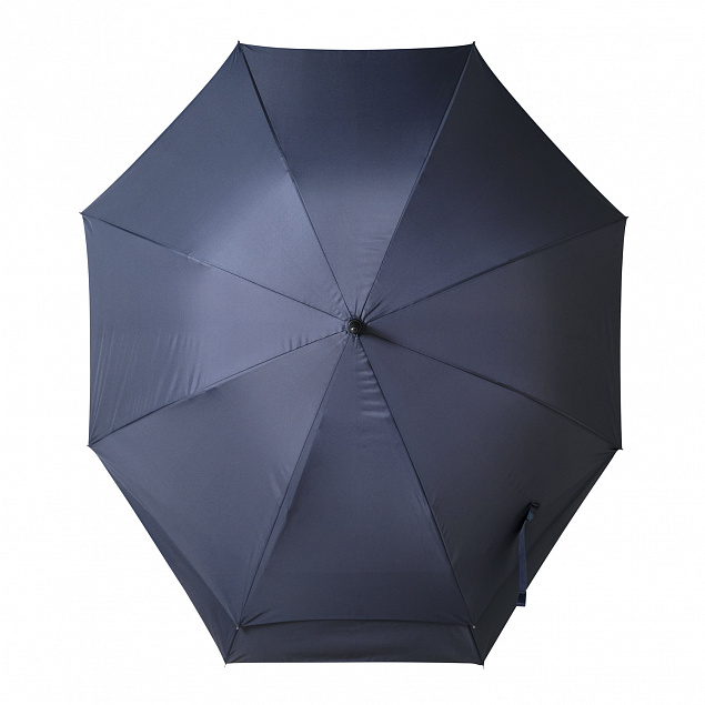 Зонт-трость Dune, синий с логотипом в Самаре заказать по выгодной цене в кибермаркете AvroraStore