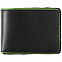 Кошелек Partinico, черный с зеленым с логотипом в Самаре заказать по выгодной цене в кибермаркете AvroraStore