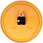 Часы настенные Vivid large, оранжевые с логотипом в Самаре заказать по выгодной цене в кибермаркете AvroraStore