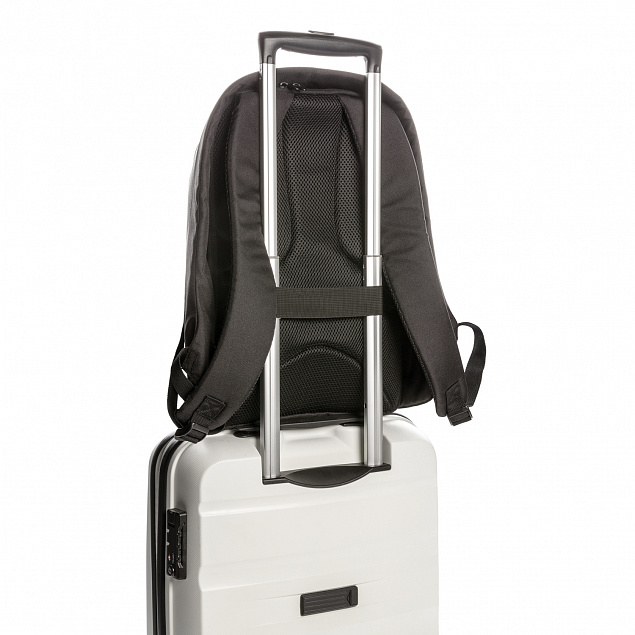 Рюкзак для ноутбука Swiss Peak с защитой от карманников с логотипом в Самаре заказать по выгодной цене в кибермаркете AvroraStore
