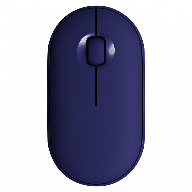 Мышь компьютерная беспроводная Rodent, синяя с логотипом в Самаре заказать по выгодной цене в кибермаркете AvroraStore