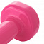 Гантель Heracles 1 кг, розовая с логотипом в Самаре заказать по выгодной цене в кибермаркете AvroraStore