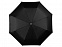 Зонт складной Линц, механический 21, черный с логотипом в Самаре заказать по выгодной цене в кибермаркете AvroraStore