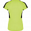 Спортивная футболка SUZUKA женская, ЛАЙМ ЯРКИЙ/ЧЕРНЫЙ 2XL с логотипом в Самаре заказать по выгодной цене в кибермаркете AvroraStore