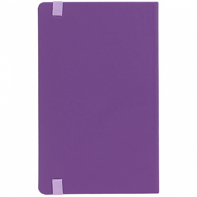 Блокнот Shall Round, фиолетовый с логотипом в Самаре заказать по выгодной цене в кибермаркете AvroraStore
