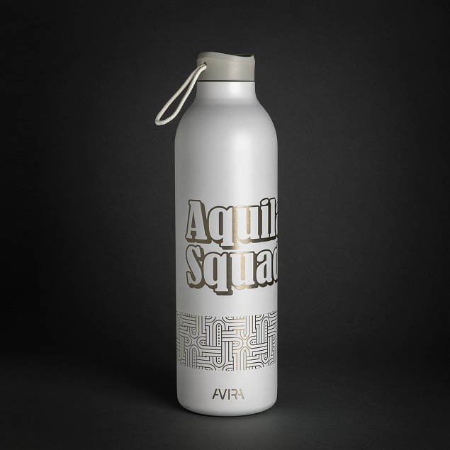 Термобутылка Avira Avior из переработанной нержавеющей стали RCS, 1 л с логотипом в Самаре заказать по выгодной цене в кибермаркете AvroraStore