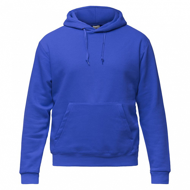Толстовка Hooded ярко-синяя с логотипом в Самаре заказать по выгодной цене в кибермаркете AvroraStore