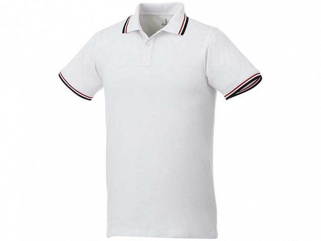 Рубашка поло Fairfield мужская с логотипом в Самаре заказать по выгодной цене в кибермаркете AvroraStore