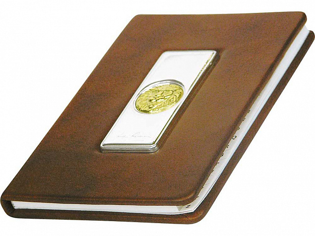 Записная книжка «Голова льва» А6 с логотипом в Самаре заказать по выгодной цене в кибермаркете AvroraStore
