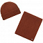 Шарф Bernard, коричневый (терракота) с логотипом в Самаре заказать по выгодной цене в кибермаркете AvroraStore