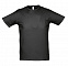 Футболка стретч мужская MILANO 190 черная с логотипом в Самаре заказать по выгодной цене в кибермаркете AvroraStore
