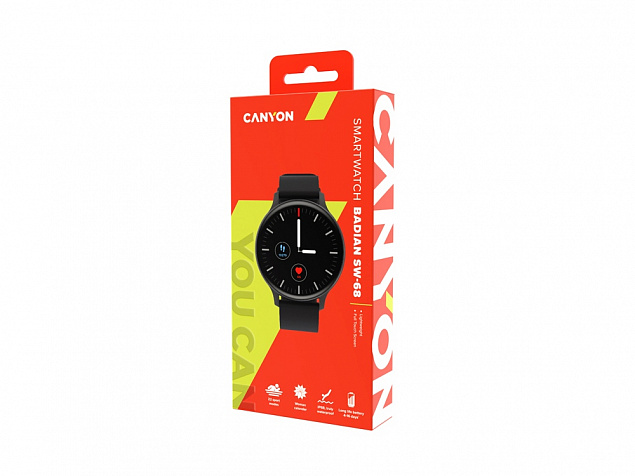 Смарт-часы «Badian SW-68», IP68 с логотипом в Самаре заказать по выгодной цене в кибермаркете AvroraStore