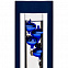 Термометр «Галилео» в деревянном корпусе, синий с логотипом в Самаре заказать по выгодной цене в кибермаркете AvroraStore