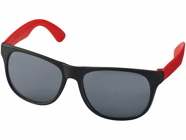 Очки солнцезащитные Retro, красный с логотипом в Самаре заказать по выгодной цене в кибермаркете AvroraStore
