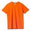 Футболка REGENT 150, оранжевая с логотипом в Самаре заказать по выгодной цене в кибермаркете AvroraStore