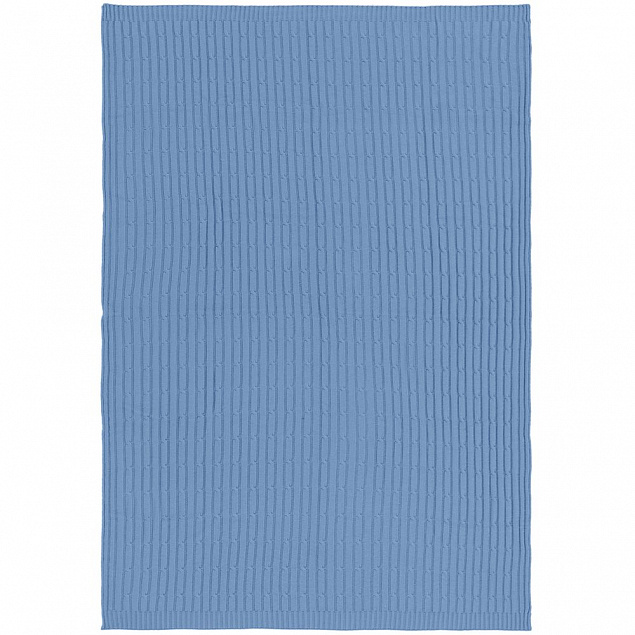 Плед Remit, небесно-голубой с логотипом в Самаре заказать по выгодной цене в кибермаркете AvroraStore