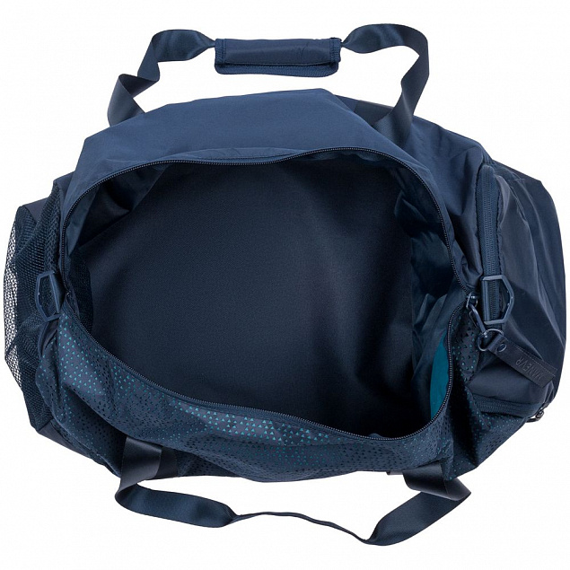 Спортивная сумка Triangel, синяя с логотипом в Самаре заказать по выгодной цене в кибермаркете AvroraStore
