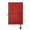 Ежедневник недатированный Fusion, А5, красный, кремовый блок, красный срез с логотипом в Самаре заказать по выгодной цене в кибермаркете AvroraStore