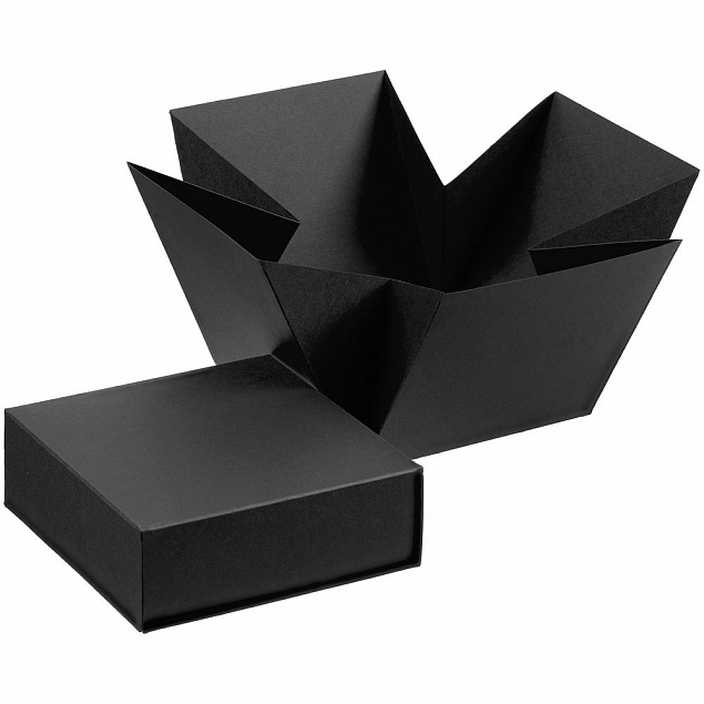Коробка Anima, черная с логотипом в Самаре заказать по выгодной цене в кибермаркете AvroraStore