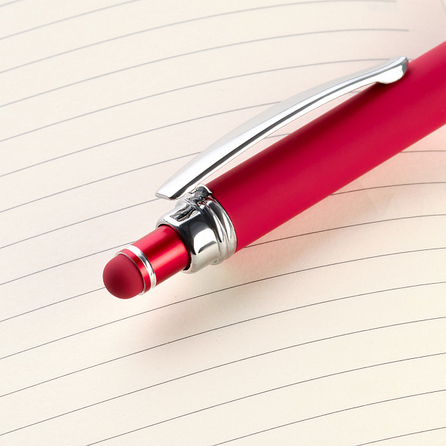 Шариковая ручка Alt, красный с логотипом в Самаре заказать по выгодной цене в кибермаркете AvroraStore