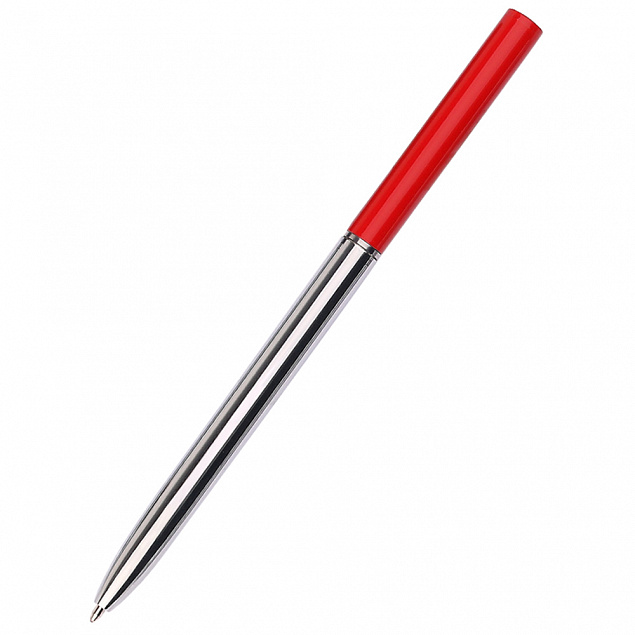 Ручка металлическая Avenue, красная с логотипом в Самаре заказать по выгодной цене в кибермаркете AvroraStore