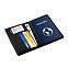 Обложка для паспорта и кредиток с RFID - защитой от считывания данных с логотипом в Самаре заказать по выгодной цене в кибермаркете AvroraStore