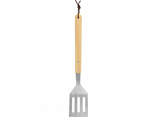 Лопатка для барбекю с деревянной ручкой BBQ с логотипом в Самаре заказать по выгодной цене в кибермаркете AvroraStore