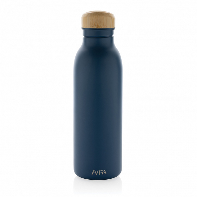 Бутылка для воды Avira Alcor из переработанной стали RCS, 600 мл с логотипом в Самаре заказать по выгодной цене в кибермаркете AvroraStore