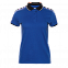 Рубашка поло Рубашка женская 04CW Синий с логотипом в Самаре заказать по выгодной цене в кибермаркете AvroraStore