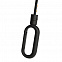 Зонт Глиссер - Черный AA с логотипом в Самаре заказать по выгодной цене в кибермаркете AvroraStore